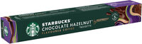 Cafe saveur chocolat noisette