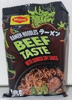 Ramen Noodles Beef Taste With Chinese Soy suce