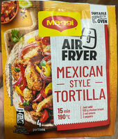 Mexican style tortilla
