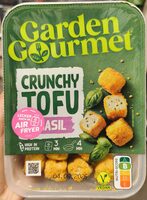 Crunchy tofu basil