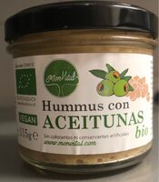 Hummus con aceitunas