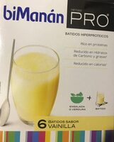 Batidos hiperproteicos vainilla