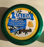 Pastillas con sabor miel y limón