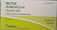 Deltius 25.000 UI/ 2,5 ml solución oral