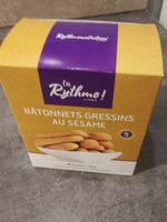 Batonnets gressins au sésame