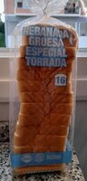 Pan de molde rebanada gruesa
