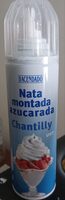Nata montada azucarada chantilly