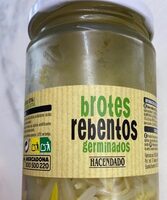 Brotes tiernos germinados