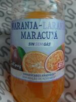 Zumo de naranja y maracuyá sin azúcares añadidos