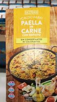 Caldo para paella de carne con sofrito