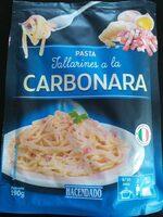 Tallarines a la carbonara