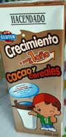 Leche crecimiento cacao y cereales