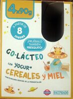 Go-Lácteo con yogur, cereales y miel