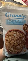 Granola baja en azúcares