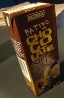 Batido de chocolate sin lactosa