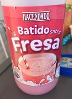 Batido sabor fresa
