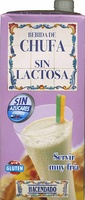 Bebida de chufa sin lactosa