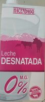 Leche desnatada