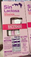 Leche desnatada de vaca UTH sin lactosa