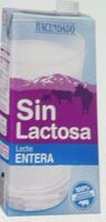 Leche entera sin lactosa