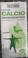 Leche semidesnatada calcio