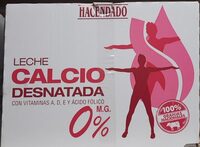 Leche calcio desnatada