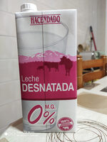 Leche desnatada