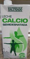 Leche calcio semidesnatada