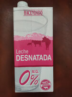 Leche desnatada 0%