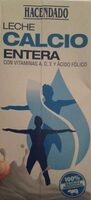 Leche calcio entera
