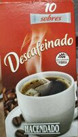 Descafeinado en sobres
