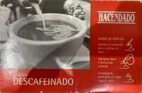 Café soluble descafeinado