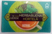 Té verde hierbabuena