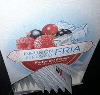 Infusión fría frutos del bosque
