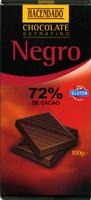 Chocolate negro 72% cacao
