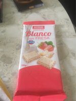 Chocolate blanco con fresa