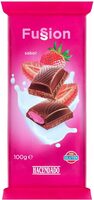 Fussion, chocolate sabor a fresa