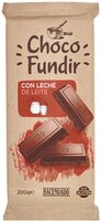 Choco fundir con leche