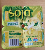 Yogur de soja sabor vainilla