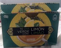 Té verde con limón