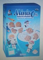 Galletas minis 0% azúcares añadidos
