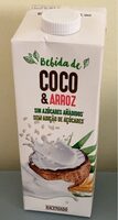 Bebida de arroz y coco