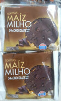 Tortitas de maíz con chocolate negro