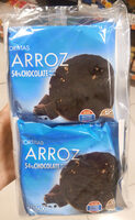 Tortitas de arroz con chocolate