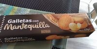Galletas con mantequilla
