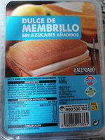 Dulce de membrillo sin azúcares añadidos
