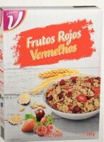 Copos de trigo integral frutos rojos