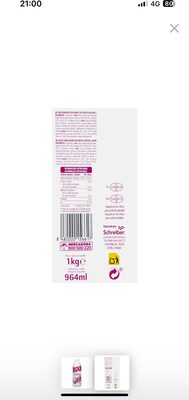Yogur líquido magro con frutos silvestres