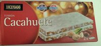 Turrón de cacahuete
