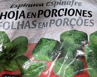 Hojas de Espinaca en Porciones